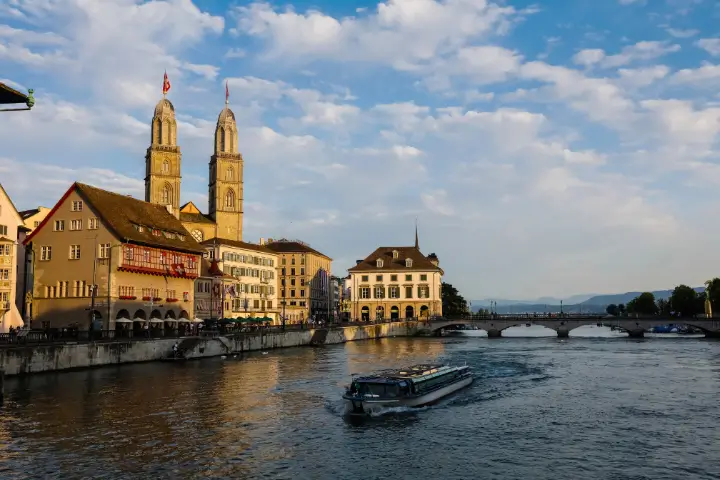 Boat Trip on the River Limmat