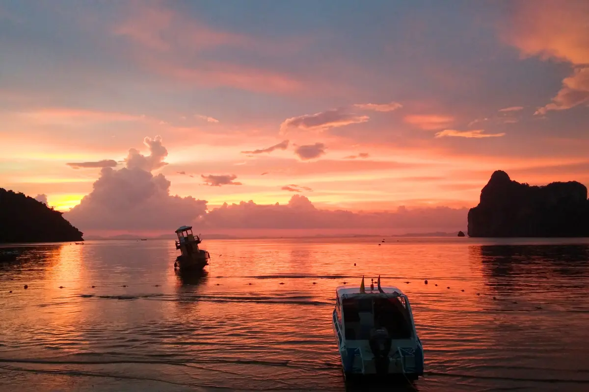 Sunset at Phi Phi Island